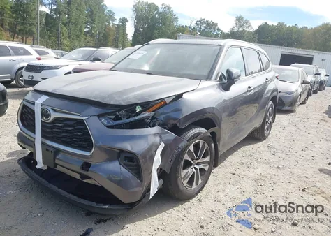 2021 Toyota Highlander Xle из США, поврежденный, VIN 5TDGZRBH3MS072874